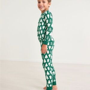 Hanna Andersson Forest Print Holiday Toddler Pajama Set